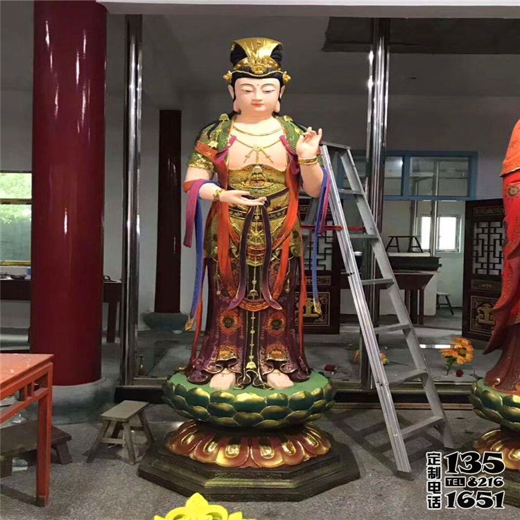 景區(qū)大型戶(hù)外景觀玻璃鋼彩繪三圣雕塑 景區(qū)大型戶(hù)外景觀玻璃鋼彩繪三圣雕塑